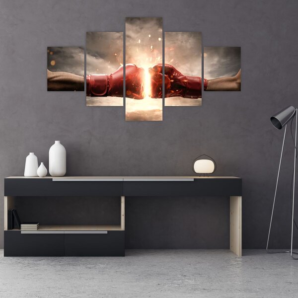 Obraz - Boks (125x70 cm)
