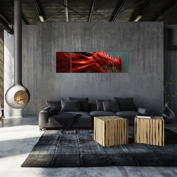 Obraz - Smok (170x50 cm)