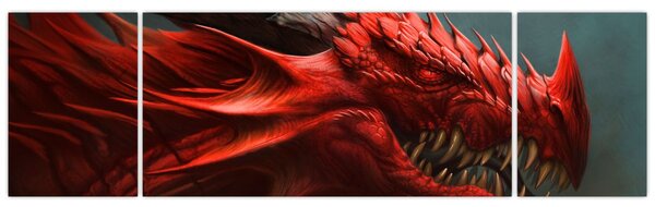 Obraz - Smok (170x50 cm)