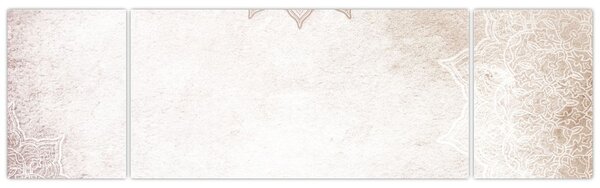 Obraz - Mandale na ścianie (170x50 cm)