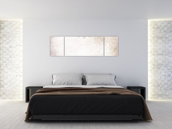 Obraz - Mandale na ścianie (170x50 cm)