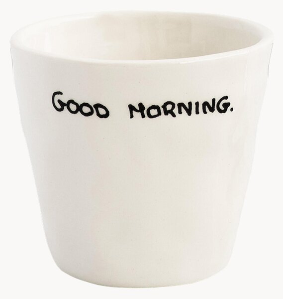 Ręcznie malowana filiżanka do espresso Good Morning