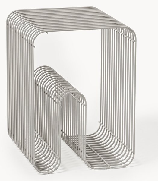 Stołek z metalu Curva