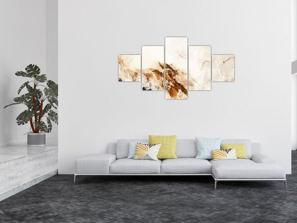 Obraz - Abstrakcja (125x70 cm)