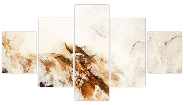 Obraz - Abstrakcja (125x70 cm)