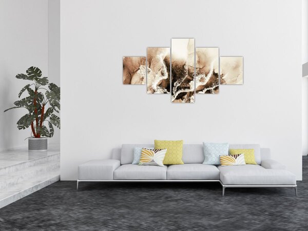Obraz - Abstrakcja (125x70 cm)