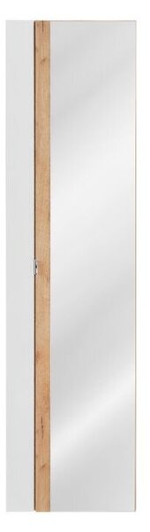 Szafka łazienkowa MILANO / CAPRI 803 45 cm biała z lustrem