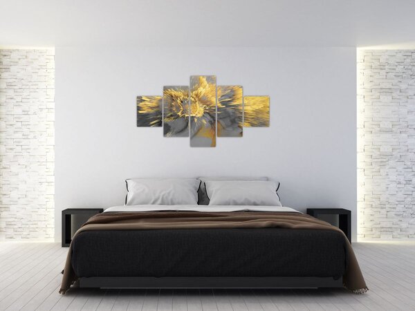 Obraz - Złota ekspansja (125x70 cm)