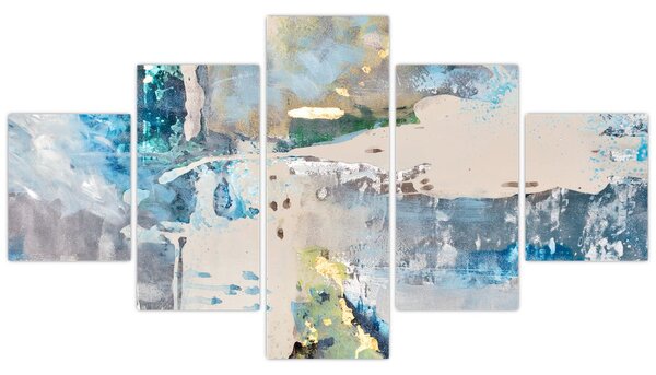 Obraz - Abstrakcja (125x70 cm)