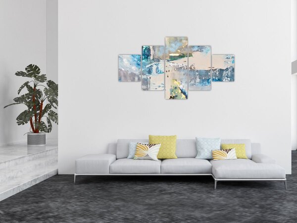 Obraz - Abstrakcja (125x70 cm)