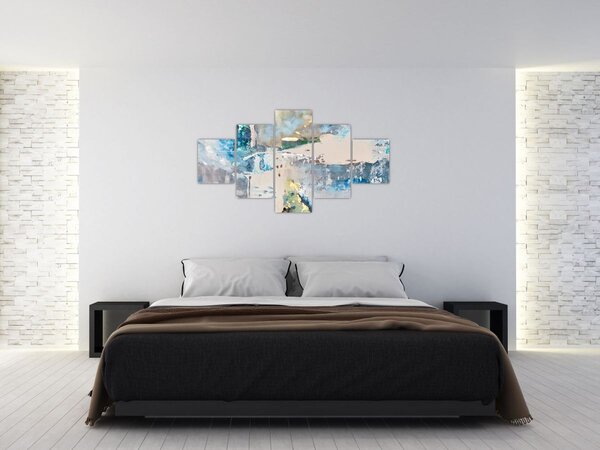 Obraz - Abstrakcja (125x70 cm)