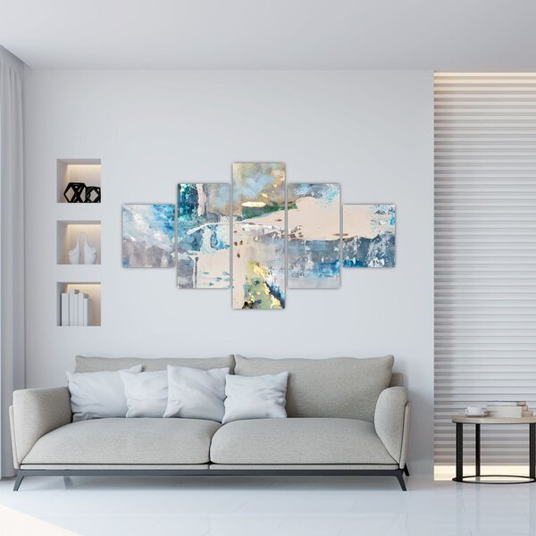 Obraz - Abstrakcja (125x70 cm)