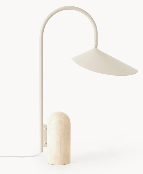 Duża lampa stołowa z marmurową podstawą z możliwością regulacji Arum