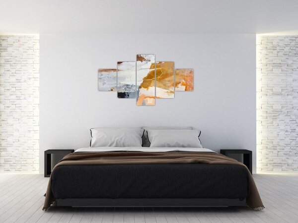Obraz - Abstrakcja (125x70 cm)
