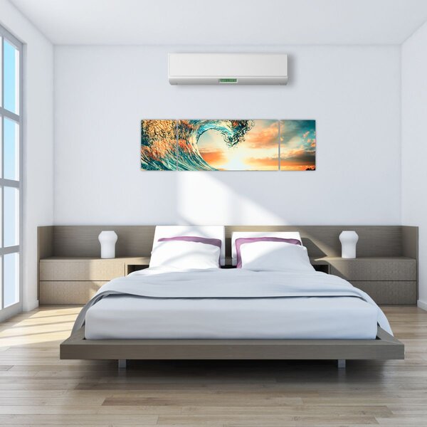 Obraz - Fala (170x50 cm)