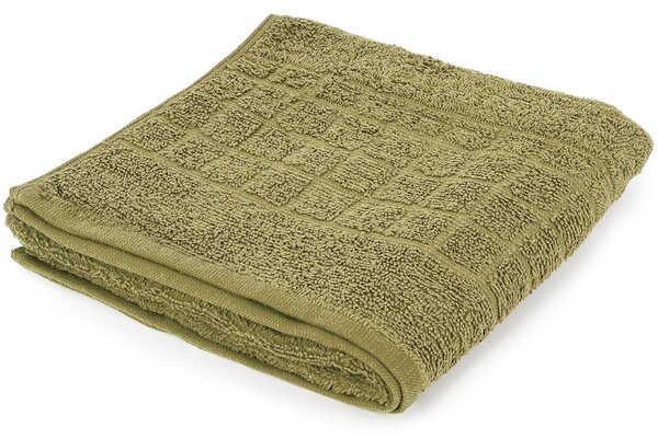Ręcznik Soft olivově zielony, 50 x 100 cm, 50 x 100 cm