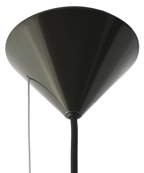Tom Dixon Lampa wisząca Pose, możliwość ściemniania, zielony, salon / jadalnia, metal, design
