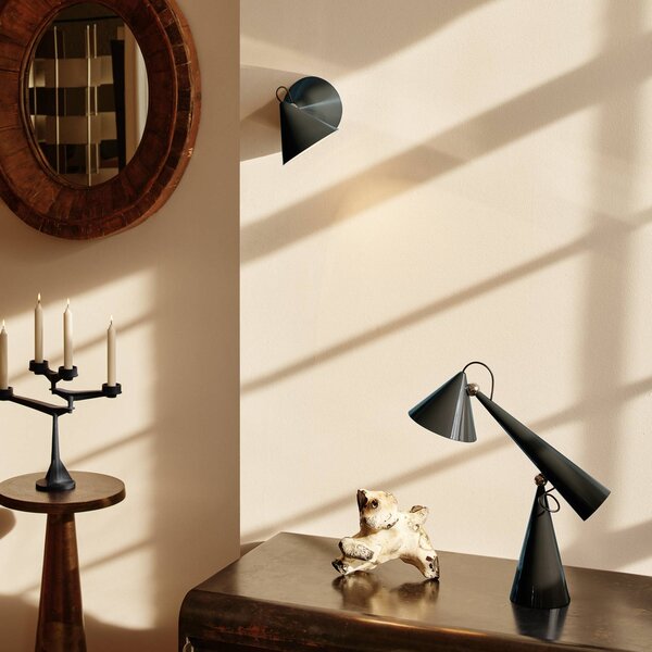 Tom Dixon Kinkiet Pose, możliwość ściemniania, zielony, salon / jadalnia, metal, design