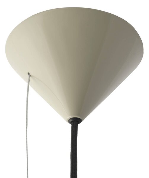 Tom Dixon Lampa wisząca Pose, możliwość ściemniania, aluminiowy / szary / cynkowy, salon / jadalnia, metal, design