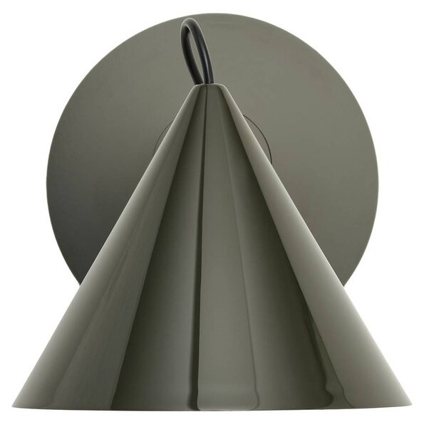 Tom Dixon Kinkiet Pose, możliwość ściemniania, zielony, salon / jadalnia, metal, design