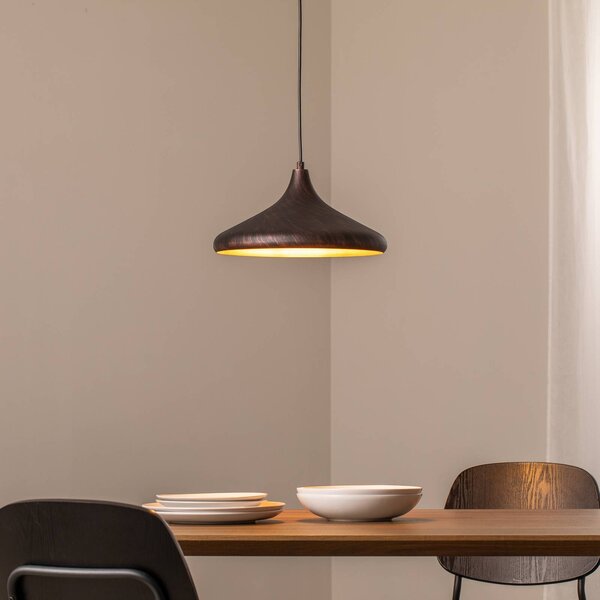Lampa wisząca Barek Opviq, możliwość ściemniania, czarny, salon / jadalnia, metal