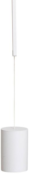 Lampa wisząca VERTIC Nowodvorski Lighting, biały / opal, salon / jadalnia, aluminium, nowoczesny