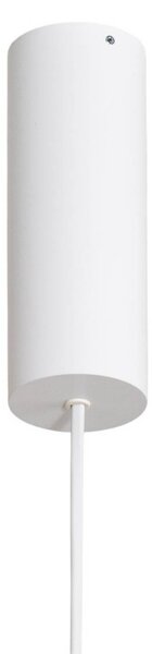 Lampa wisząca VERTIC Nowodvorski Lighting, biały / opal, salon / jadalnia, aluminium, nowoczesny