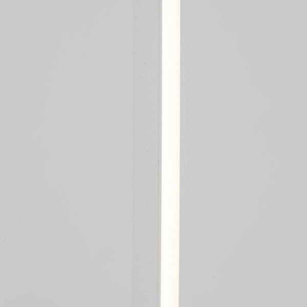 Lampa wisząca VERTIC Nowodvorski Lighting, biały / opal, salon / jadalnia, aluminium, nowoczesny