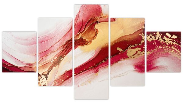 Obraz - Abstrakcja (125x70 cm)