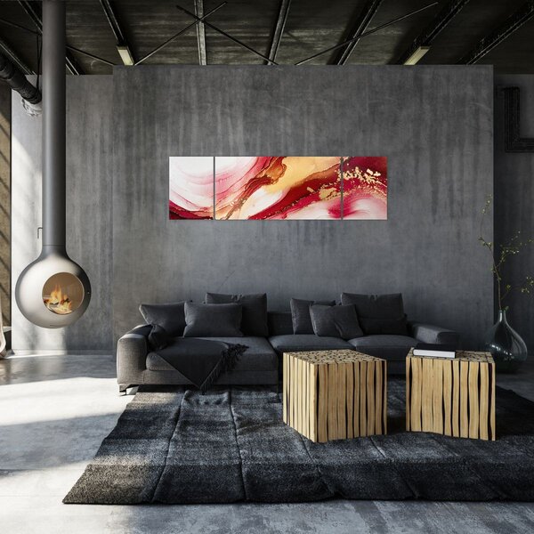Obraz - Abstrakcja (170x50 cm)