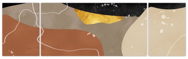 Obraz - Abstrakcja (170x50 cm)
