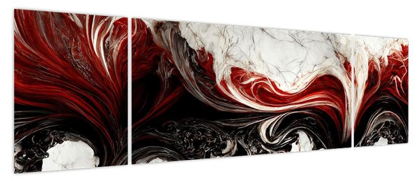 Obraz - Marmurowa abstrakcja (170x50 cm)