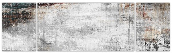 Obraz - Abstrakcyjne teksturowane płótno (170x50 cm)