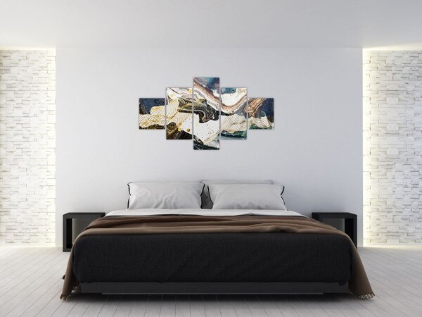 Obraz - Designerski marmur (125x70 cm)