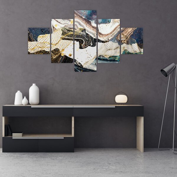 Obraz - Designerski marmur (125x70 cm)