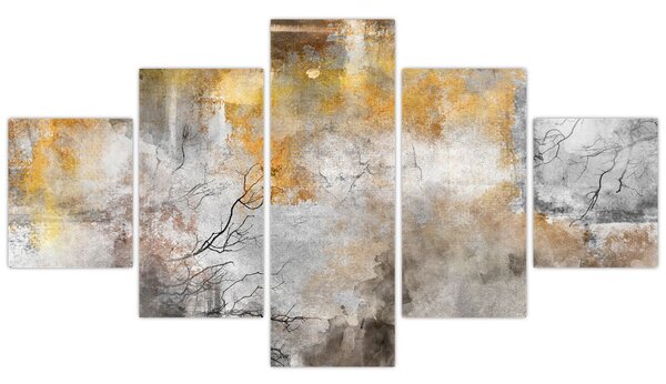 Obraz - Abstrakcja (125x70 cm)