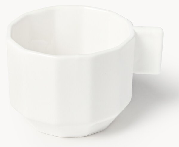 Filiżanka do espresso z porcelany Angoli, 4 szt