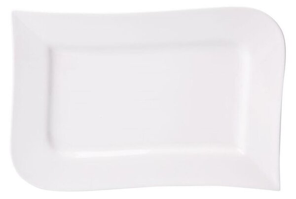 Półmisek AMBITION Fala 41 x 25.5 cm Biały