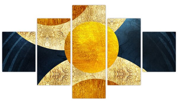 Obraz - Koła (125x70 cm)