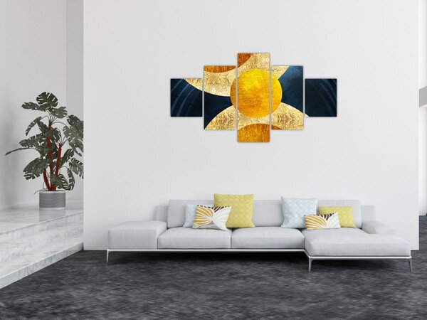 Obraz - Koła (125x70 cm)