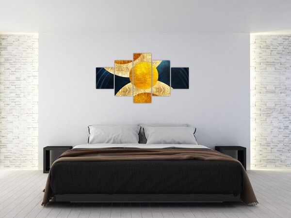 Obraz - Koła (125x70 cm)