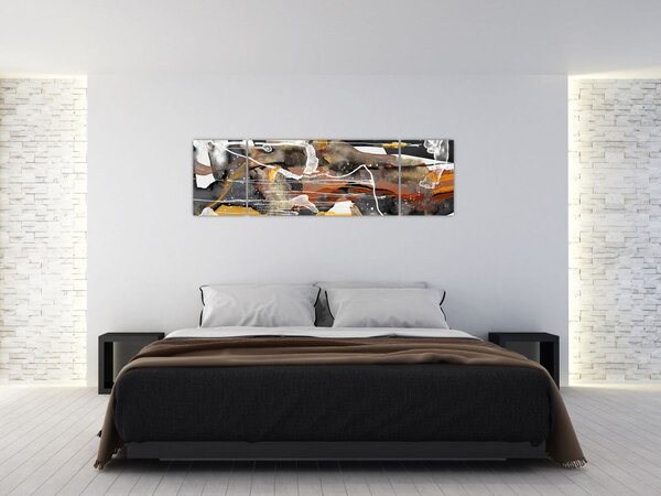 Obraz - Abstrakcja (170x50 cm)