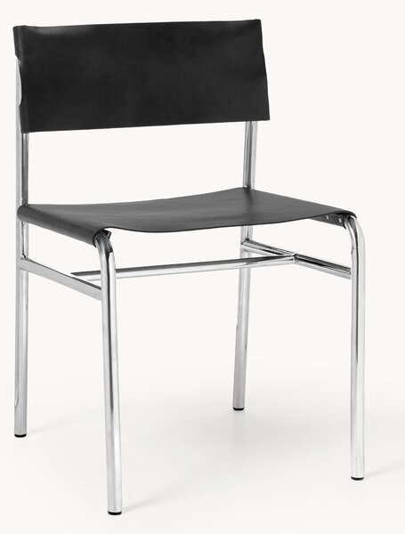 Krzesło ze skóry Jordan