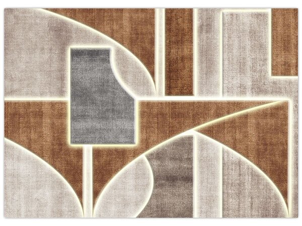 Obraz - Kształty (70x50 cm)