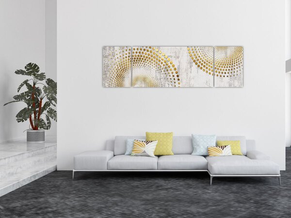 Obraz - Betonowy wzór (170x50 cm)