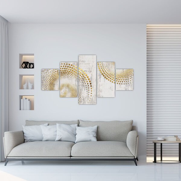 Obraz - Betonowy wzór (125x70 cm)
