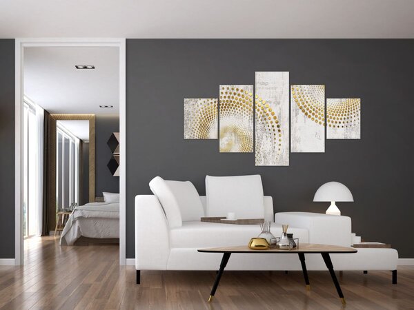 Obraz - Betonowy wzór (125x70 cm)