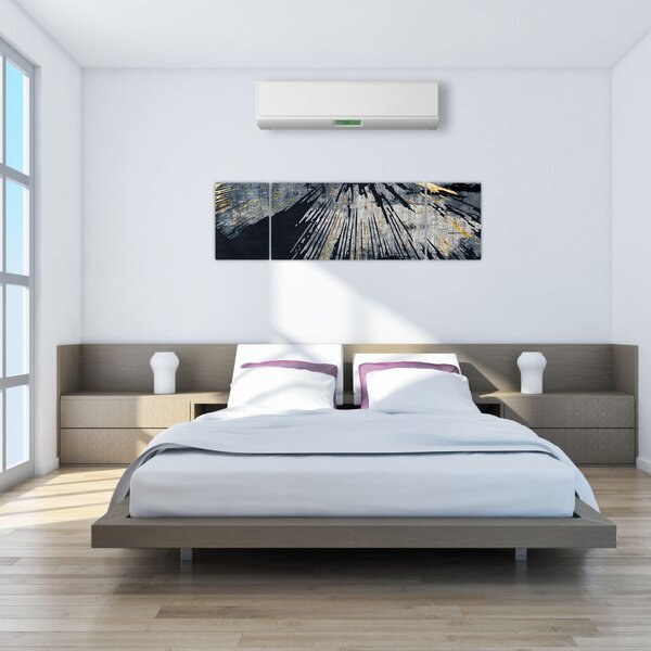 Obraz - Abstrakcja (170x50 cm)