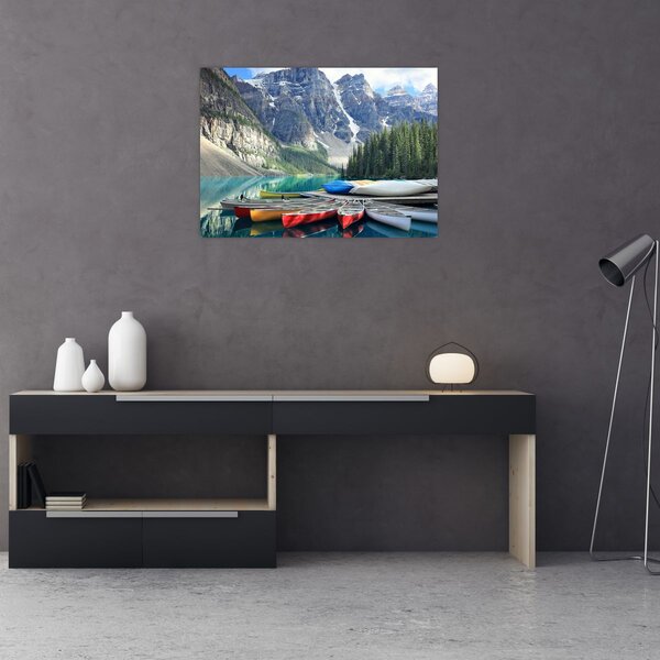 Obraz - Moraine Lake (70x50 cm)