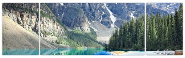Obraz - Moraine Lake (170x50 cm)